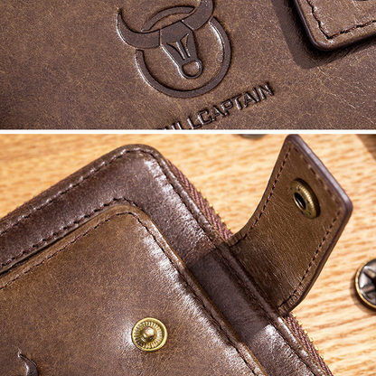 Multifunctional Anti-RFID Leather Wallet | Bowlift
