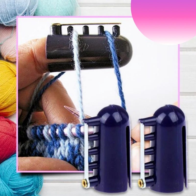 Skanto | QuickStitch Knitting Thimble Yarn Guide