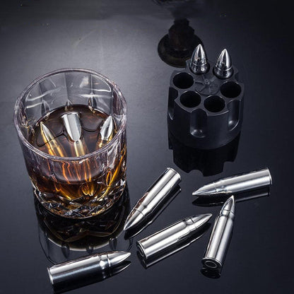 Skanto | Stainless Steel Sphere Metal Ice Cube Mold