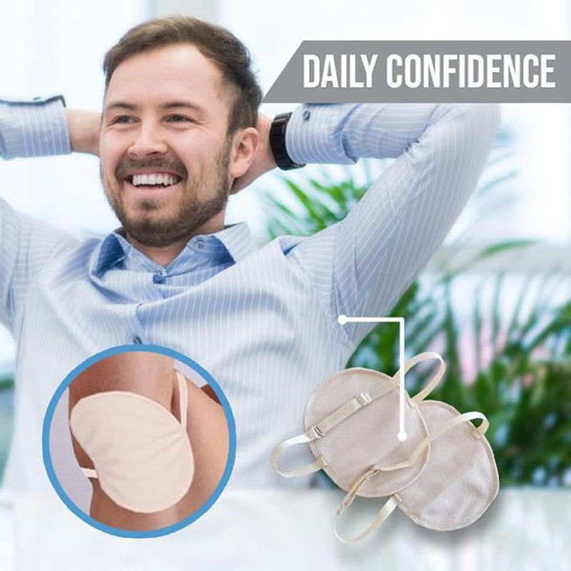 Washable sweat stopper under the armpits