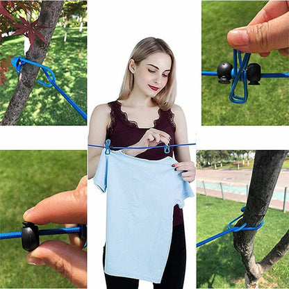 BowLift | Portable Elastic Travel Clothes Rack