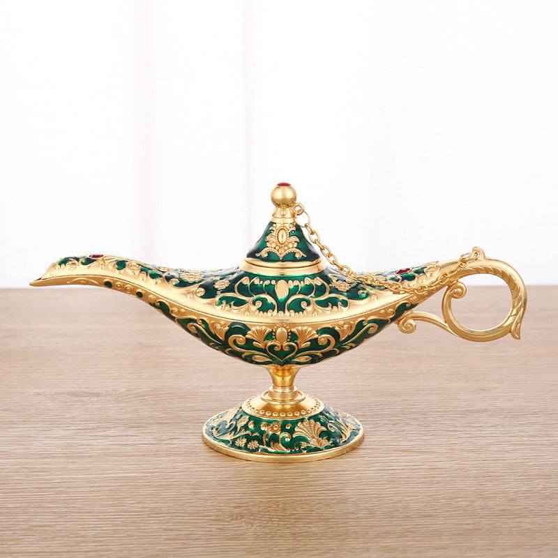 Aladdin Magic Lamp Alloy Decoration