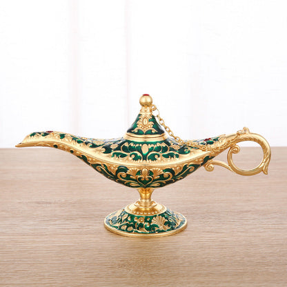 Aladdin Magic Lamp Alloy Decoration