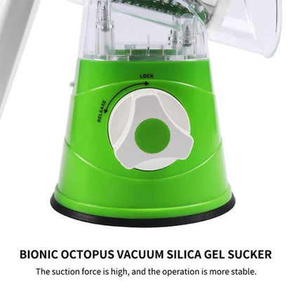 Skanto | 3-in-1 Rotary Grater Vegetable Slicer