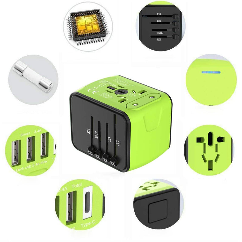 Skanto | Universal Smart Travel Adapter Voltage Converter