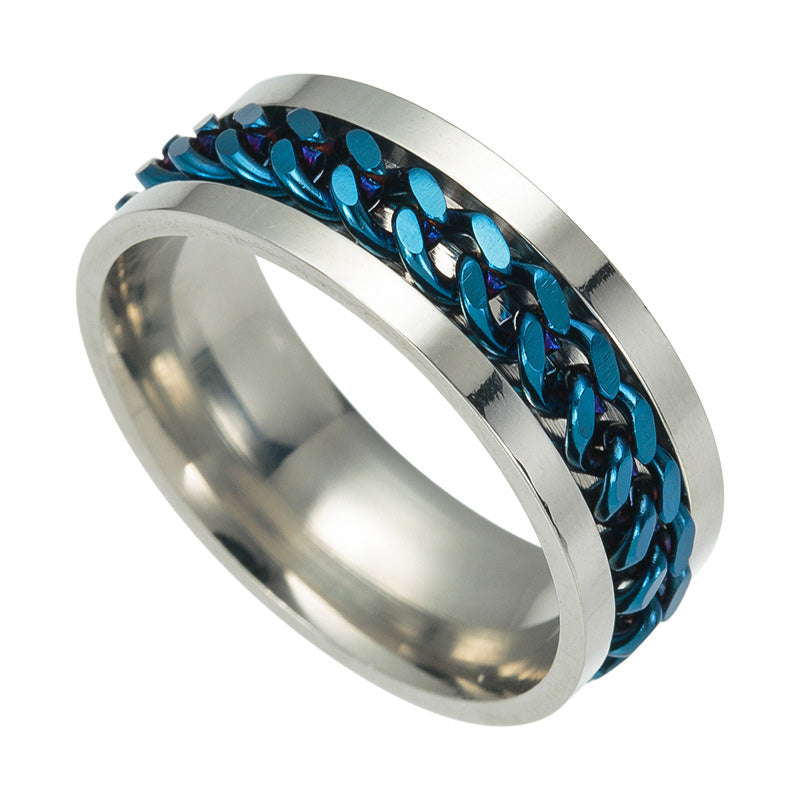 Skanto | Titanium Steel Chain Ring