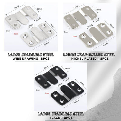 Skanto Skanto | Stainless Steel Interlocking Flush Mount Brackets