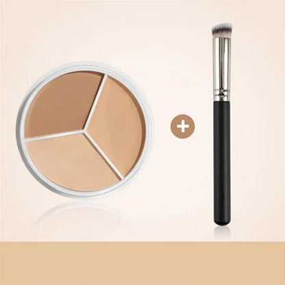 BowLift | Tri-Color Concealer Palette for Acne Spots and Dark Circles