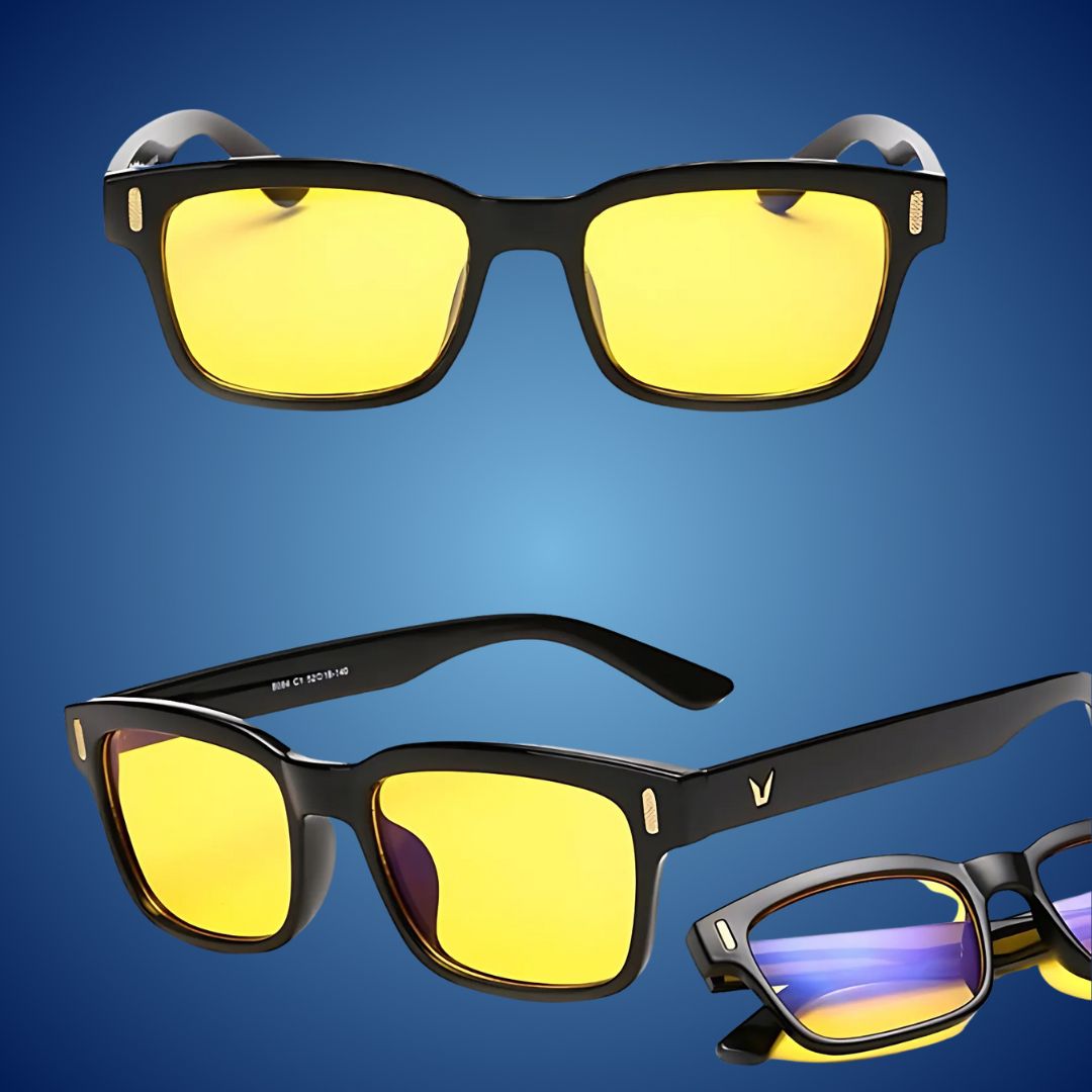 EyeShield Pro Blue Light Blocking Glasses | With UV Protection - Reduces Eye Fatigue - Improves Sleep Quality - Relieves Eye Strain Karnz