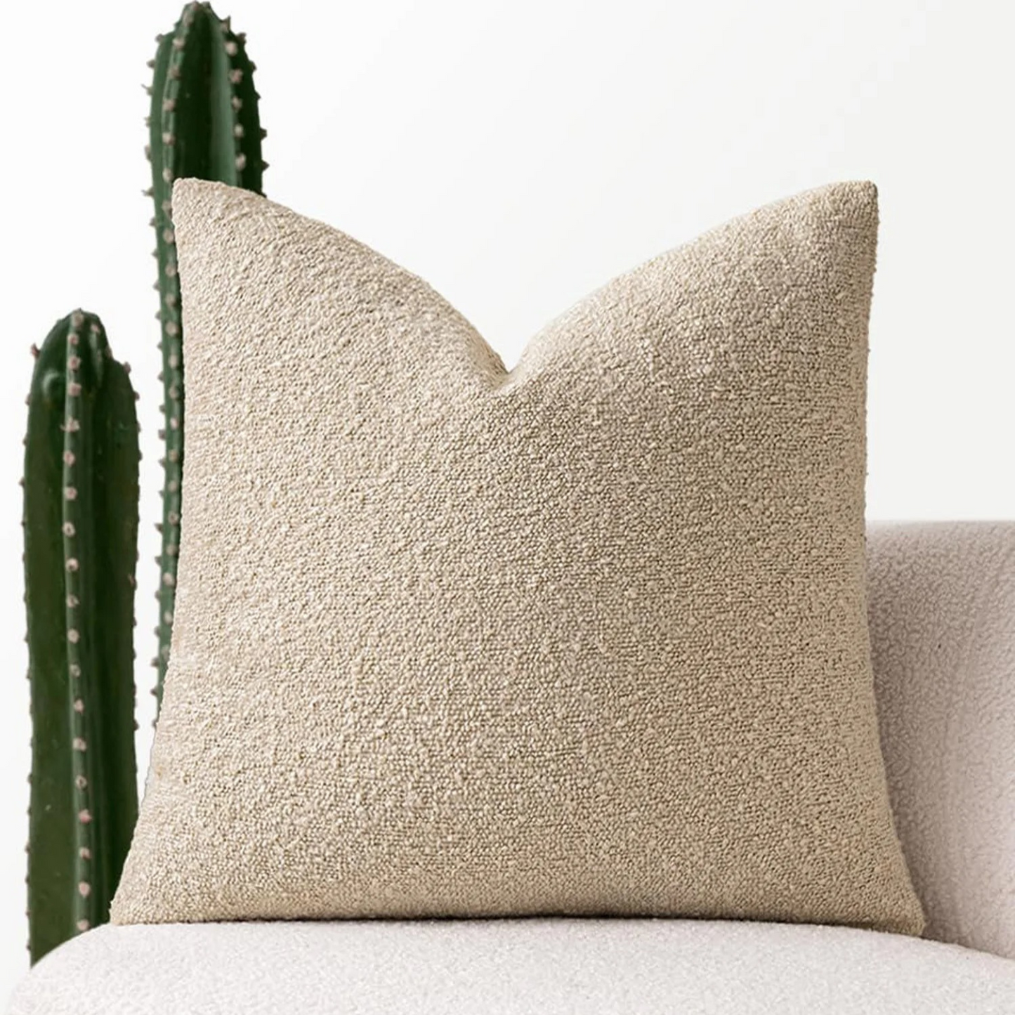 BowLift | Tulum Boucle Cushion Cover 45x45cm Decorative Pillow