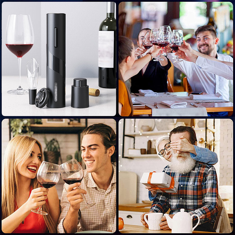 Skanto | Electric Wine Bottle Opener Set