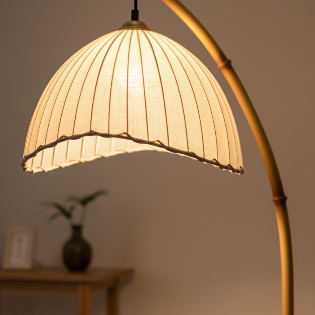 Takumi Natural Bamboo Floor Lamp