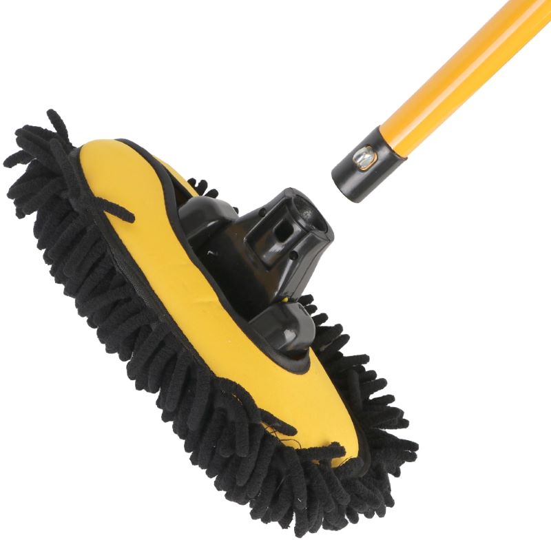 Car Wash Mop - Special Long Handle For Car Bonnet, Roofs and Windows Cleaning Bowlift