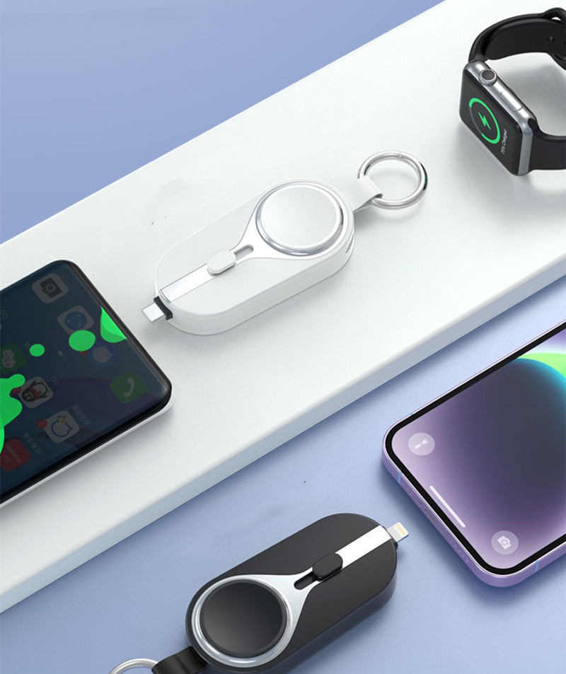 BowLift | 2000mAh Compact Mini Portable Capsule Keychain Power Bank