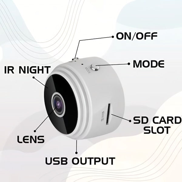 Skanto | 1080P HD Magnetic Wifi Mini Camera Recorder