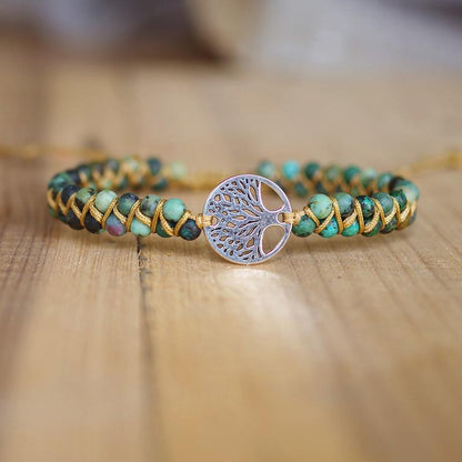 Handmade Tree of Life Bracelet Braided | Skanto