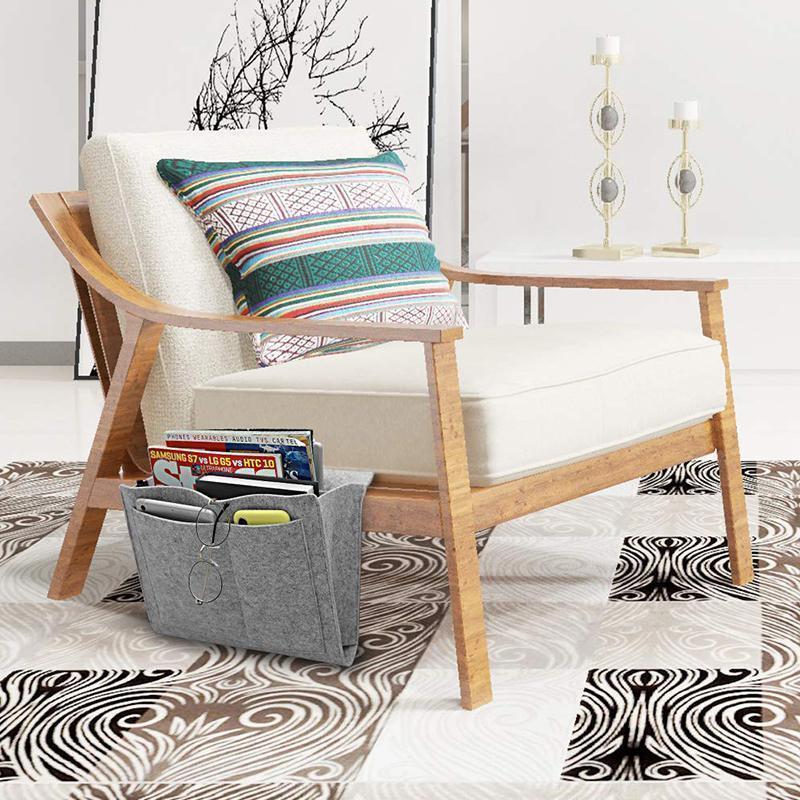 Hanging bag for bedside storage | Karnz