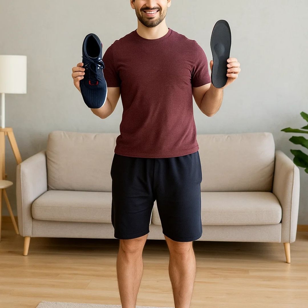 Heelsure | Heel Cushion – Adjustable Height – Breathable and Cushioned Gel – Discreet Comfort for Work, Sports or Daily Use Karnz