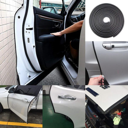 U-Shaped Car Door Edge Protector Trim, 5m | Skanto