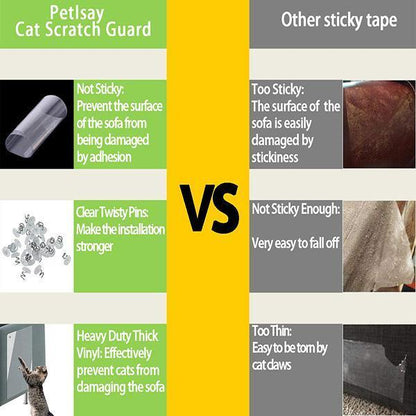Skanto | Anti-Scratch Sofa Protector (2-Pack with 10 Pins)
