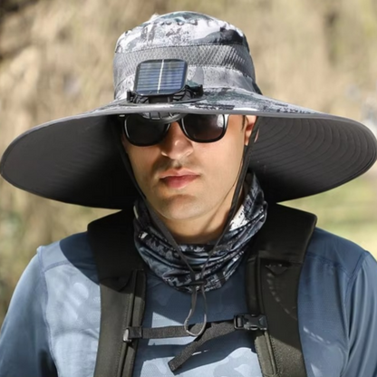 BowLift | Ultimate Outdoor Sun Hat with Rechargeable LED and Wide Brim