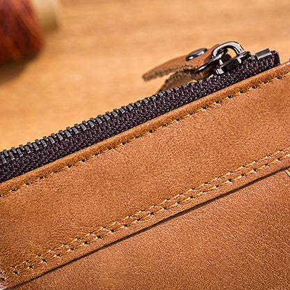 Wallet with multiple compartments Anti-RFID with coin pocket | Bowlift