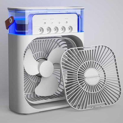 Spray Cooling Fan with Water Can | Bowlift