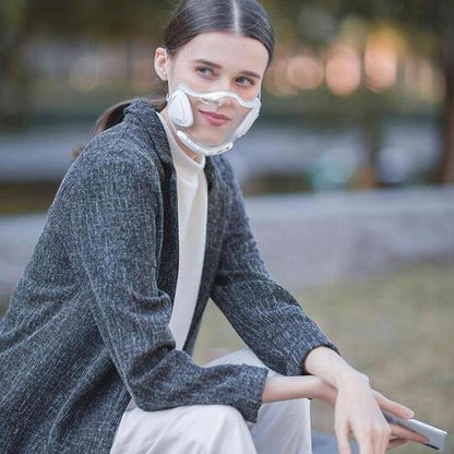 BowLift | Transparent and reusable face shield