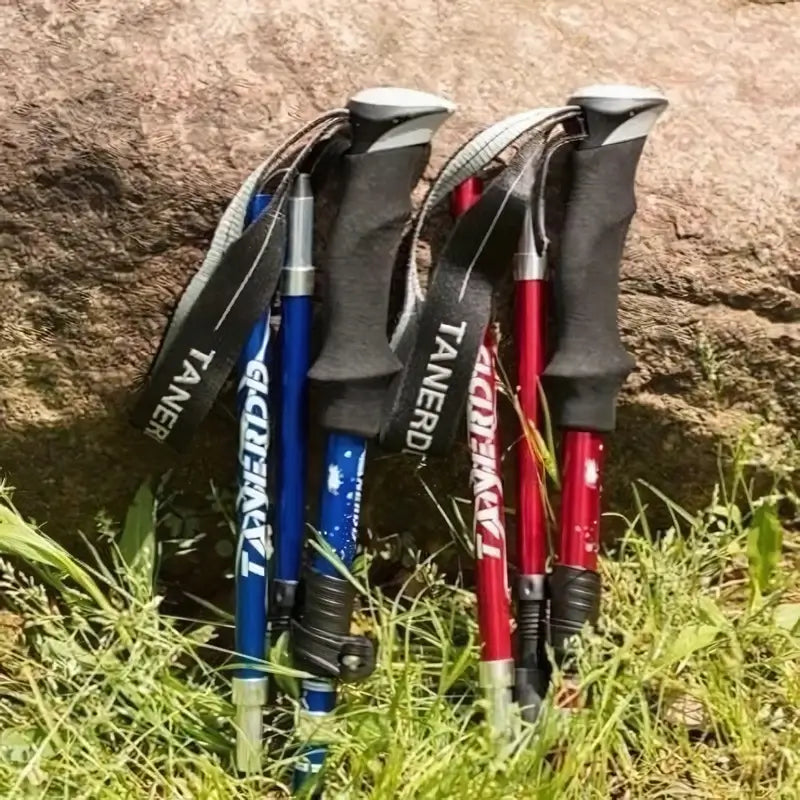 Skanto | Adjustable Folding Trekking Pole for Hiking, Backpacking & Outdoor Adventures - Lightweight Aluminum Design