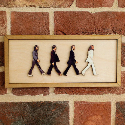 Skanto | The Beatles Framed Abbey Road Portrait