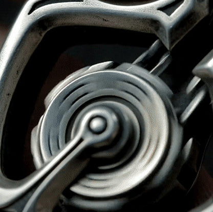 BowLift | Mechanical Rotating Gear Pendant Necklace