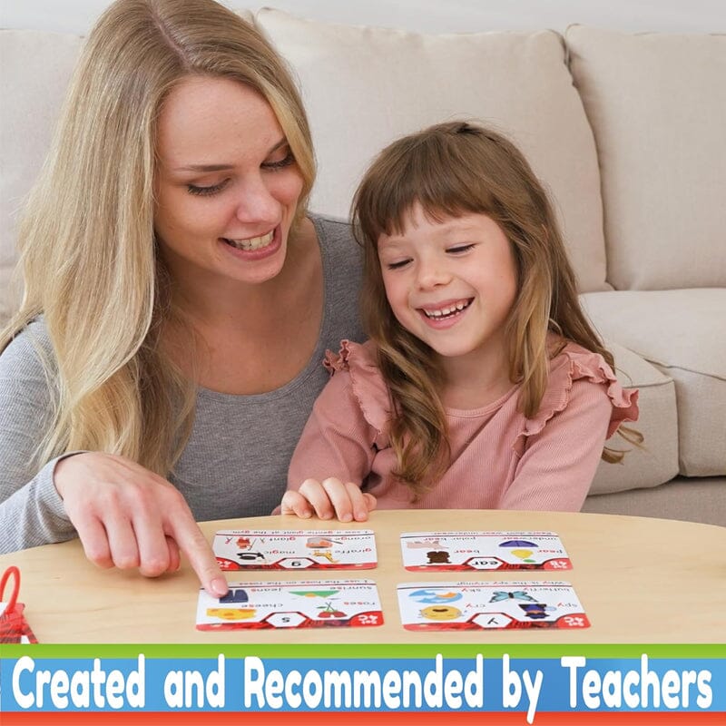 Fluency Reading Cards – Learning to read in 20 steps – Digraphs, CVC blends, long vowels