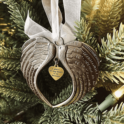 Skanto | Christmas Tree Memorial Ornaments Angel Wings Bells Hanging Decoration