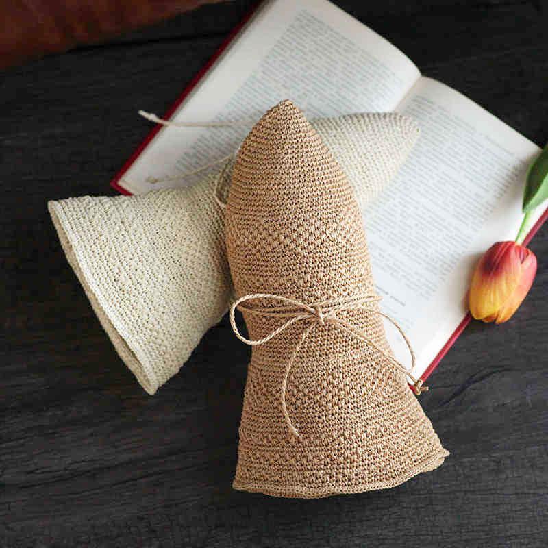 Skanto | Foldable Straw Hat, Sun Hat, Beach Hat, Fishing Hat