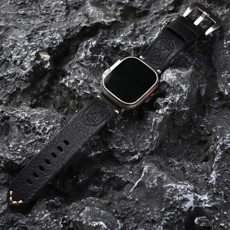 BowLift | Handmade Vintage Leather Apple Watch Band
