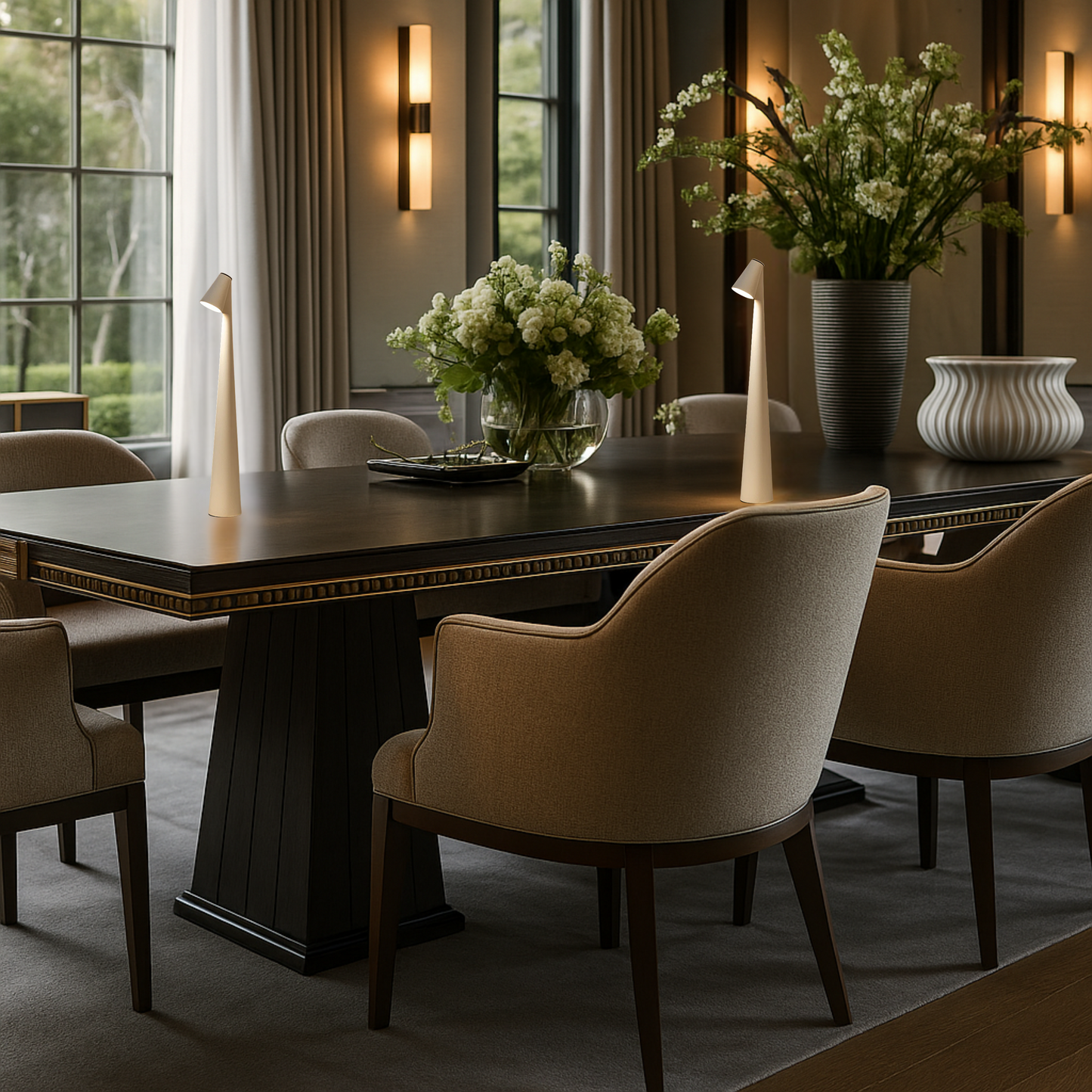 BowLift | EVOLUCE – Rechargeable Table Lamp with Modern Design & Long Battery Life