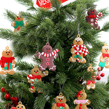 Skanto | Gingerbread Man Christmas Tree Ornament