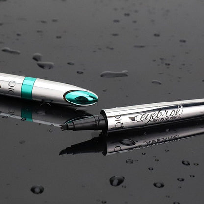 Waterproof 3D Microblading Eyebrow Pencil with 4 Fork Tips