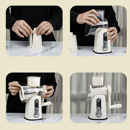 5 in 1 Vegetable Cutter Slicer, Rotary Cheese Grater | Bowlift