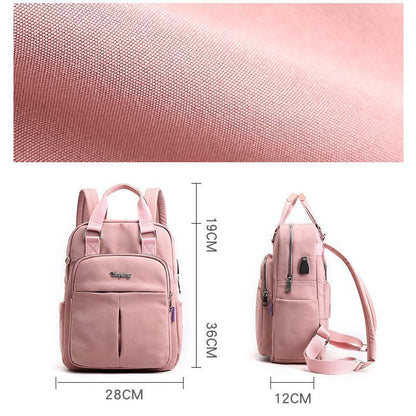 Multifunctional Water-resistant Casual Backpack Bowlift