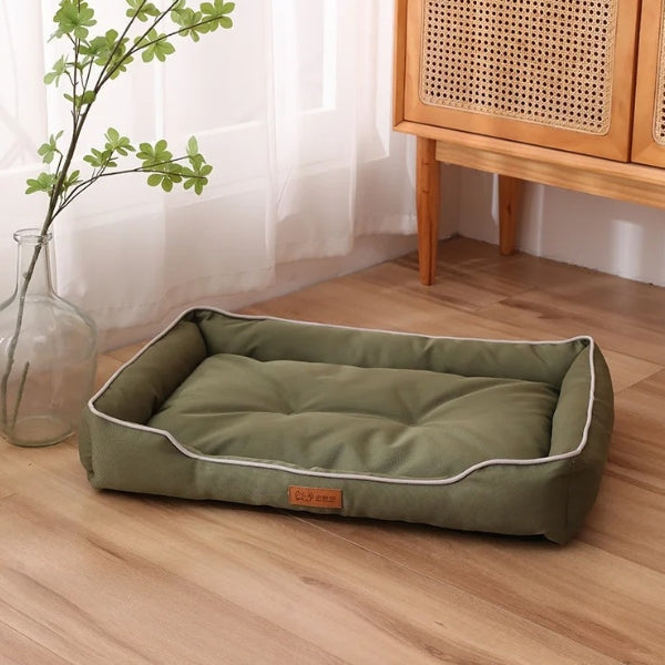 Skanto | Orthopedic Memory Foam Dog Sofa Bed - Ideal for Arthritis, Large Dogs & Removable Covers