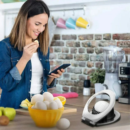 Skanto | Stainless Steel 3-in-1 Egg Slicer