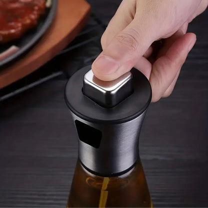 Skanto | Stainless Crystal Oil Spray Bottle