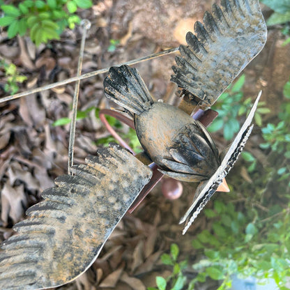 Garden Art-bird Patio Decoration | Bowlift