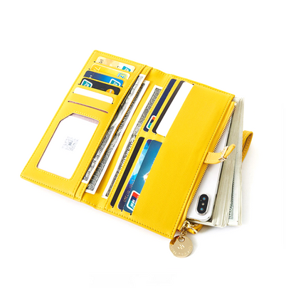 Skanto | Women's Bi-Fold Long Wallet
