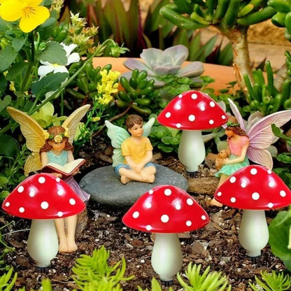 BowLift | MoonlitMushrooms Solar Garden Lights
