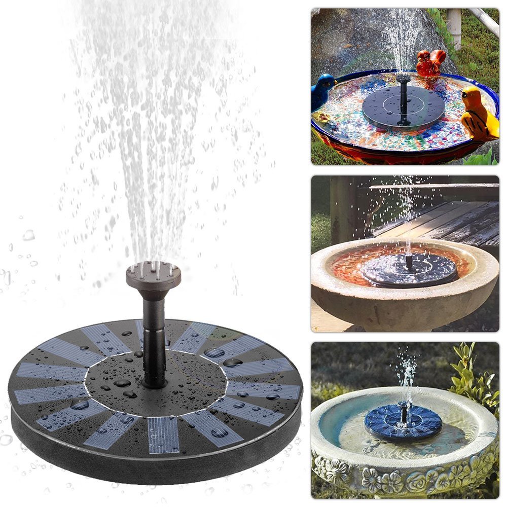 Solar fountain pump for outdoor use | Bowlift