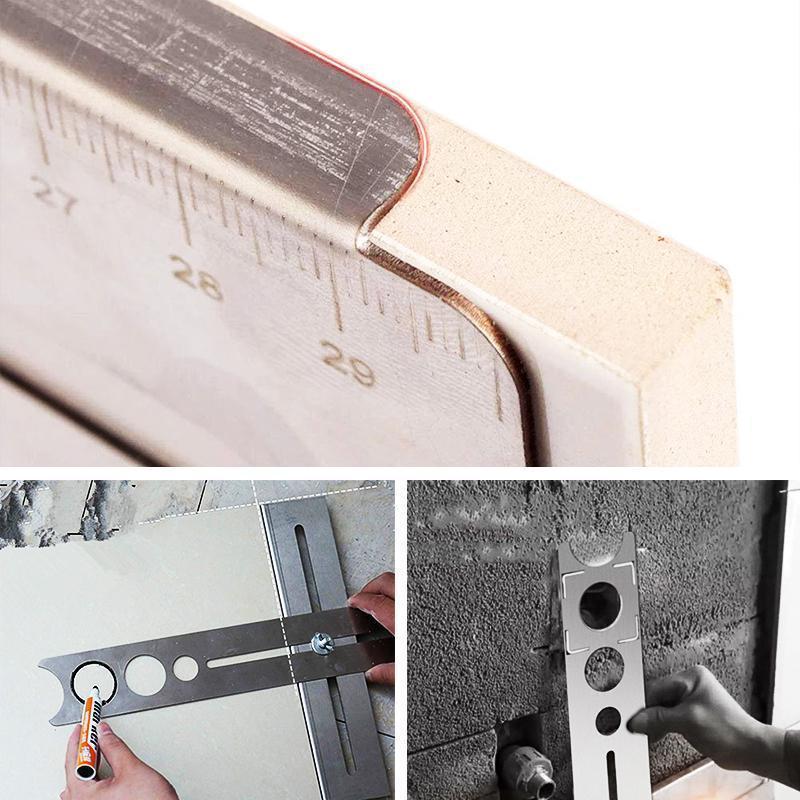 BowLift | Stainless Steel Tile Hole Locator