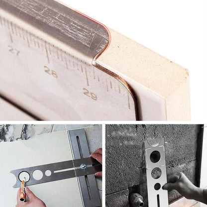 BowLift | Stainless Steel Tile Hole Locator