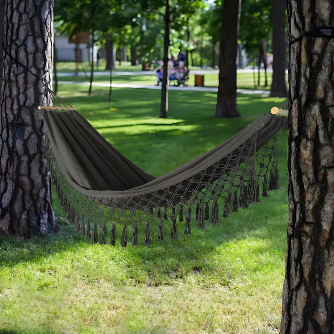 Skanto | Luxury Hammock – Comfortable and Robust Hammock for Garden, Balcony, and Camping